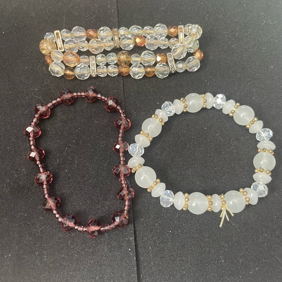 Jewelry - 3 beaded bracelets